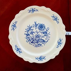 3 piece Dresden Imperial Blue dinnerware